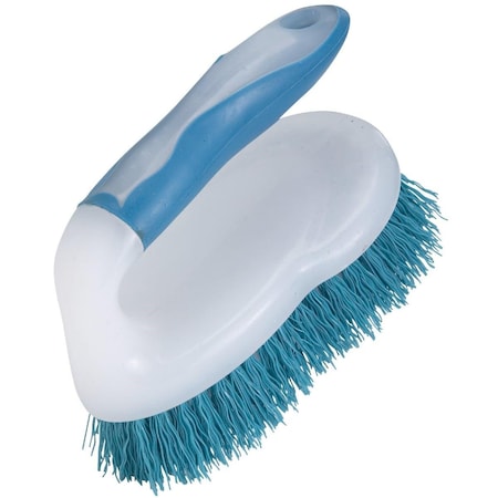 All-Source 12.6 In. Polypropylene Bristle Handled Scrub Brush 616249